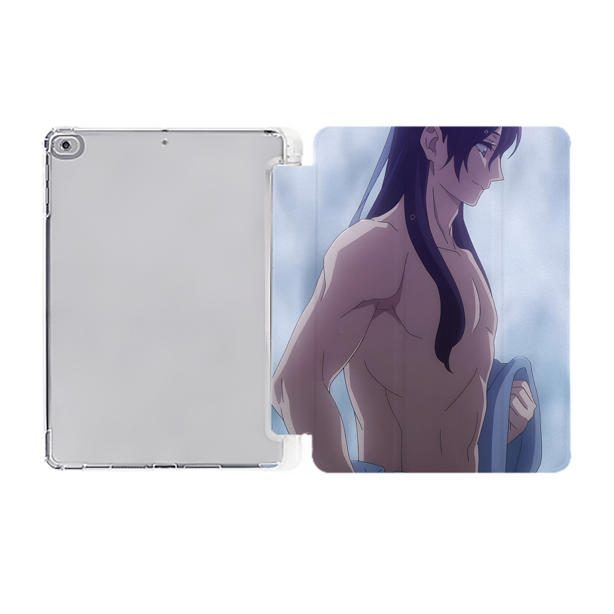 （画像用） 薬屋のひとりごと The Apothecary Diaries IPad ケース ペン収納付き 三つ折りスタンド PUレザー×シリコン 対応機種9.5/10.5/10.9インチ
